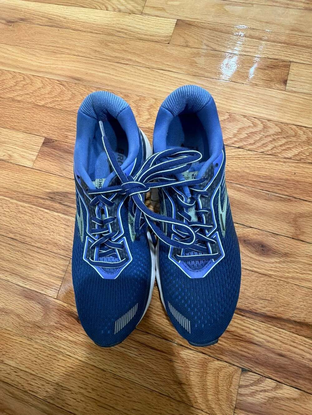 Brooks Ghost 12 Women's Size 9 Peacoat Blue Aqua Running Shoes